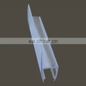 180 Degree PVC Shower Door Waterproof Strip for 6mm, 8mm, 10mm, 12mm, 15mm Thick Glass Door thumbnail-1