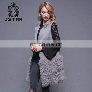 New Fashion Winter Cashmere Coat Ladies Long Vest Design thumbnail-5