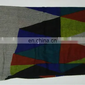 Gauze Pashmina Screen Printed Shawls,Scarf thumbnail-4