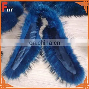 Chinese Detachable Raccoon Fur Collar thumbnail-1
