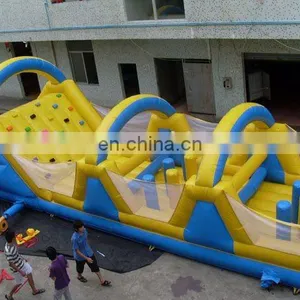 Inflatable Obstacle With Slide thumbnail-1