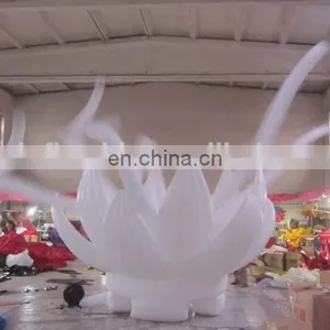 Customized Multicolor Led Lighting Advertising Small Inflatable Air Dancer of Flower thumbnail-2
