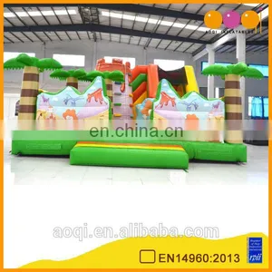 2016 New Product Inflatable Fun City Cartoon Jumping Castles Children Games thumbnail-1