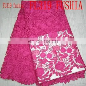 Recommended Cord Lace Fabric for Woman Dress(FL319)high Quality/best Price/in Stock/popular/fashion/prompt Delivery thumbnail-3