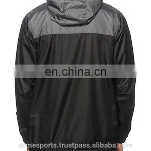 Wind Breaker Jacket - 2017 Rain Jacket/wind Breaker,nylon Windbreaker, Soft Shell Windproof Jacket - Three Toned thumbnail-2