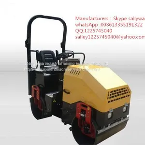 Manufacturers Direct Sales1t Full Hydraulic Vibratory Roller (1 Tons Weight) thumbnail-1