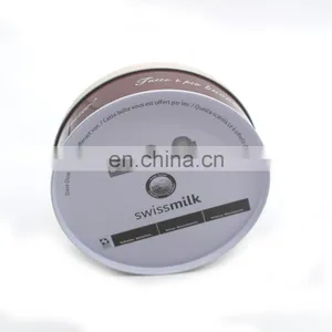 Christmas Gift Printed Round Metal Tins Boxes Round Tin Containers thumbnail-6