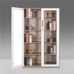 Steel Swing Glass Door Filing Storage Cabinet thumbnail-5