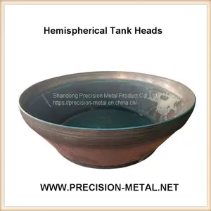 Q235B Carbon Steel Hemispherical Head for Water Tanks / Dish End / Pipe Cap thumbnail-5