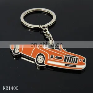Rectangle Black Color Metal Keychain With Custom Embossed Logo thumbnail-5