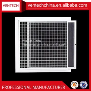 Removable Metal Egg Crate Ceiling Tiles Exhaust Air Grille China Supplier thumbnail-3