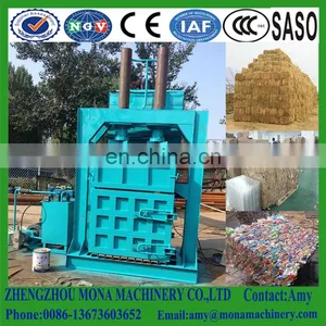 Medical Waste Packaging Press Baling Machine/automatic Cardboard Recycled Waste Packaging Machine thumbnail-4