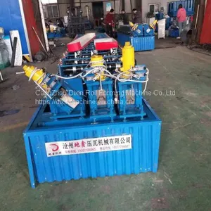 Three Profiles Ceiling Angle Omega Light Keel Stud Steel Roll Forming Machine With Good Price thumbnail-4