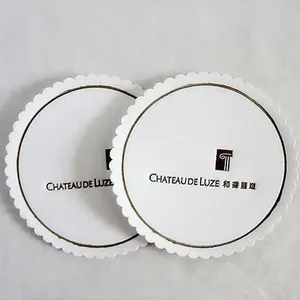 Placemats And Coasters High Quantity Pulpboard For Coffee Shop Disposable Beer Mat Coaster thumbnail-1