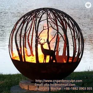 Garden Fireballs Mass Production of Laser Silhouette Ball thumbnail-5