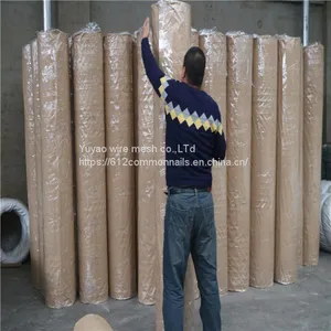 1/2'' , 3/4'' , 1'' , 1/4'' , 3/8'' , 5/8'' Hole Size , Green Pvc Coated Welded Wire Mesh 3'x100' Roll ,20kg/25kg Roll Weight thumbnail-2