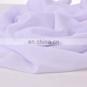 Best Selling Woman Fashion Dress 100% Polyester 75D Chiffon Fabric thumbnail-1