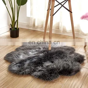 New Design Home Carpet Microfiber Synthetic Sheepskin Faux Fur Rug thumbnail-6