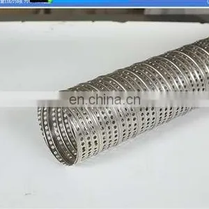 SUZHOU Galvanized Micro Spiral Perforated Metal Tube For Filter thumbnail-2