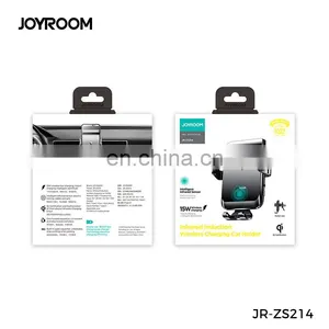 JOYROOM 15W Fast Charge Smart Coil Sense Car Wireless Charger With Adjustable Air Vent Holder thumbnail-7