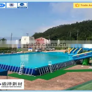 Hot Sale High Quality Prefabricated Fiberglass Reinforced Plastic Swimming Pool thumbnail-1