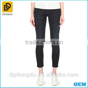 Fashion Design Women Garment Factory Denim Trousers Skinny Jeans thumbnail-1