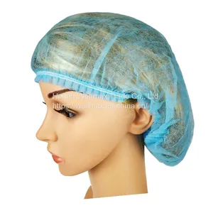 Disposable Anti-dust Nonwoven Head Cap for Clean Operations thumbnail-1