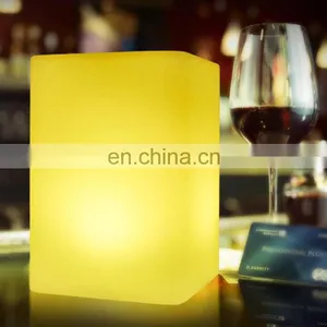PE Remote Control Colorful Home Decoration Bar Club Used Led Cordless Table Lamp thumbnail-1