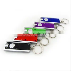 5Pcs Portable KeyRing Light Torch Keychains FlashLight LED Mini thumbnail-1