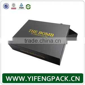 Customized Matt Black Packaging Paper Gift Corrugated Box Makers thumbnail-6