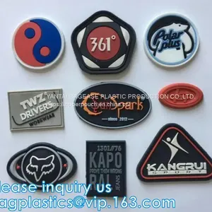Customize 3D Silicone Patch, Garment Label, Apparel Accessories, Clothing Label Tag, Pvc Patch, Rubber Badge thumbnail-1