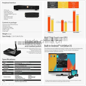 NEW!NEW!NEW COME OUT BOX!Tronsmart Orion R28 Meta Google Android 4.4,Bluetooth 4.0 Quad-core Android Smart Tv Box thumbnail-2