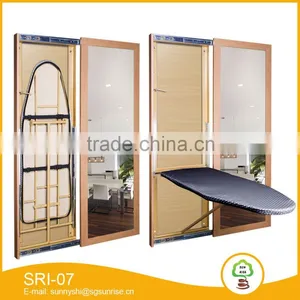 2016 Hanging Wall Mounted Ironing Board With Mirror thumbnail-3