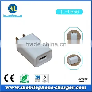 Home Electronic Device Mobile Phone 2 Pin US Chargers for Phone Wall Music Player thumbnail-1