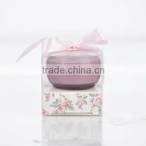 30g Scented Candle in Glass Bottle With PVC Box SA-1986 thumbnail-2