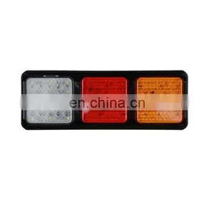 Waterproof 12 Volt 24 LED Trailer Truck Trailer Van Combination Tail Light thumbnail-1