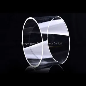 Cutting Transparent Quartz Glass Tube Large Diameter Quartz Tube thumbnail-3