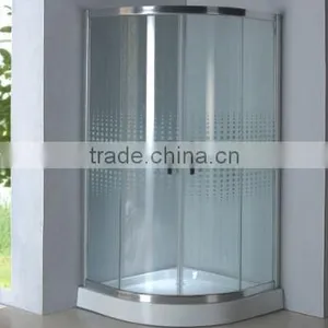 Simple Glass Shower Room thumbnail-1