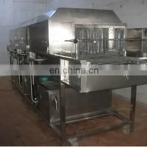 Efficient Cages Cleaning Line Steam Heating Plastic Basket Washing Machine thumbnail-3
