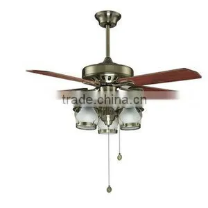 Elegant Decorative Plywood Blade Ceiling Light Fan thumbnail-1