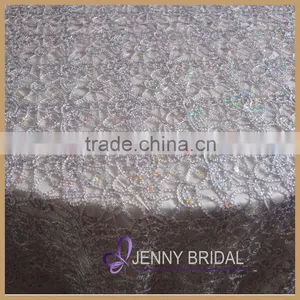TL001A Made-in China Chemical Lace Cheap Wedding Table Overlay thumbnail-3