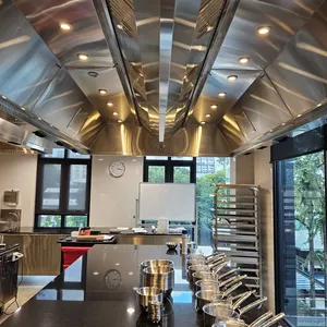 AIRWORK VVF Quiet & Condensation-Proof Commercial Kitchen Exhaust Hood for Dishwashing Areas thumbnail-1