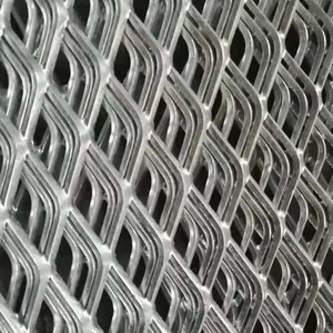 Customized Expanded Metal Mesh in Gold/Silver/Black Colors for Office Building Facades thumbnail-5