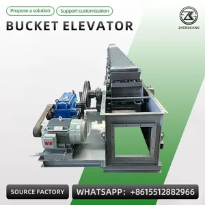 Heavy Duty Chain Bucket Elevator Conveyor Industrial Bulk Material Handling Equipment thumbnail-3