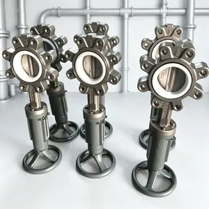 Stainless Steel Lug Type Butterfly Valve With Mill Test Report GB/T3036-94 thumbnail-1