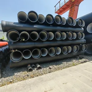 DN1000 DN800 DN1200 ISO2531 K7 Ductile Cast Iron Socket - Spigot Pipes Long Life Zinc Coating thumbnail-2
