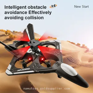 4DRC V31 WiFi FPV Drone Airplane With HD Camera Obstacle Avoidance RC Stunt Fighter Jet Easy to Fly Foam Aircraft Toys Boys thumbnail-2
