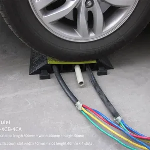 Jiulei Brand Jl-xcb-4ca Rubber and Plastic Bridge Belt (picture) - Length: 800mm * Width: 400mm * Height: 50mm - Slot Width: 40mm * Slot Height: 40mm * 4 Slots thumbnail-3