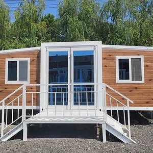 Custom Container House、Flat Pack Modular Container Home、Modular Tiny Container Villa thumbnail-4