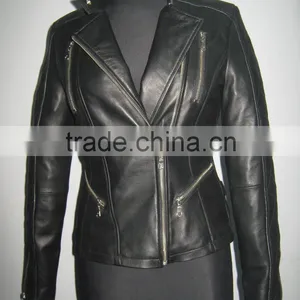 Stylish Genuine Leather Jackets Black Sheep Nappa thumbnail-1